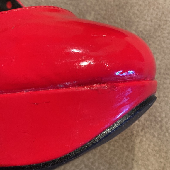 Hot topic size 10 red hot heels - Picture 6 of 8